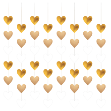 String Decorations Wedding Hearts